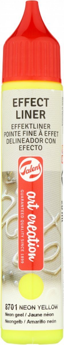 Talens Effect Liner/Dot   Neon Yellow 28ml | 8701